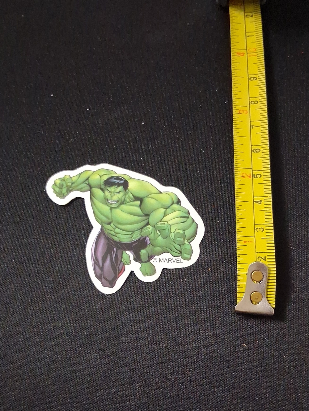Marvel Hulk Green and Purple Waterproof Sticker